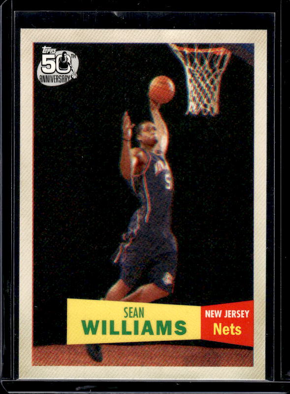 2007-08 Topps #127 Sean Williams 1957-58 Variations