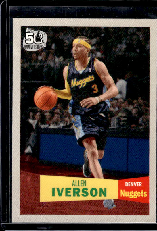 2007-08 Topps #33 Allen Iverson 1957-58 Variations