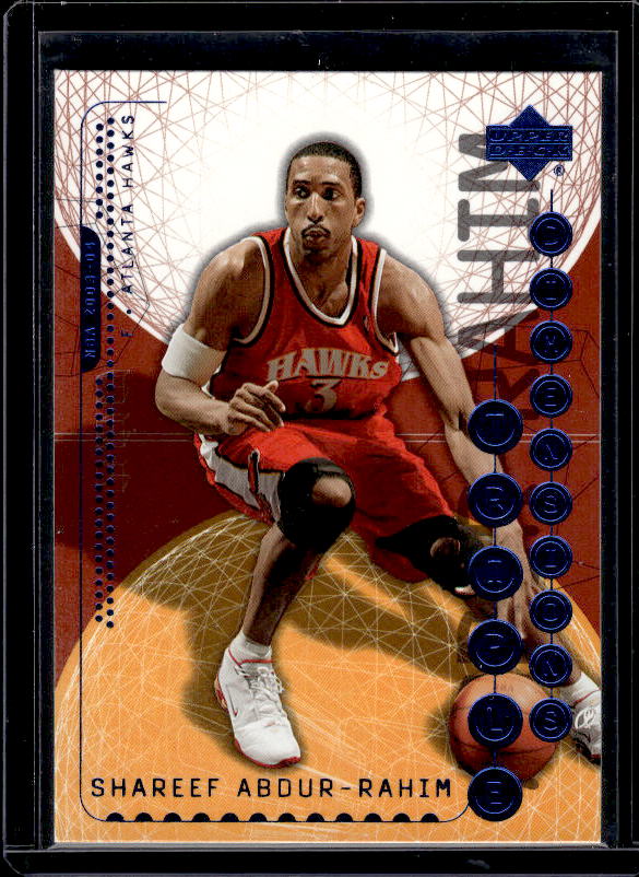 2003-04 Upper Deck Triple Dimensions #3 Shareef Abdur-Rahim