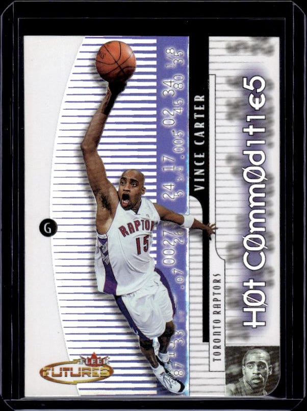 2000-01 Fleer Futures #1 HC Vince Carter Hot Commodities