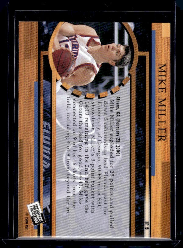 2000 Press Pass #IP5 Mike Miller In the Paint