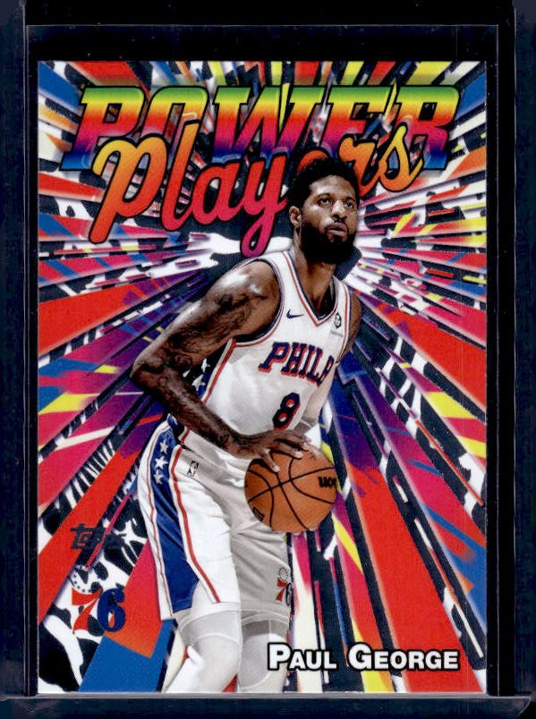2025-26 Topps #PP-11 Paul George Power Players
