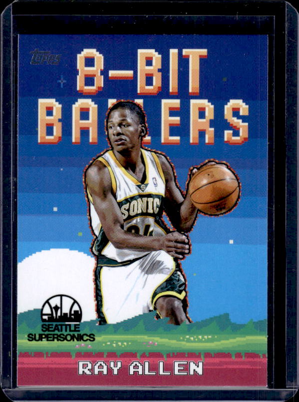 2025-26 Topps #8B-28 Ray Allen 8-Bit Ballers