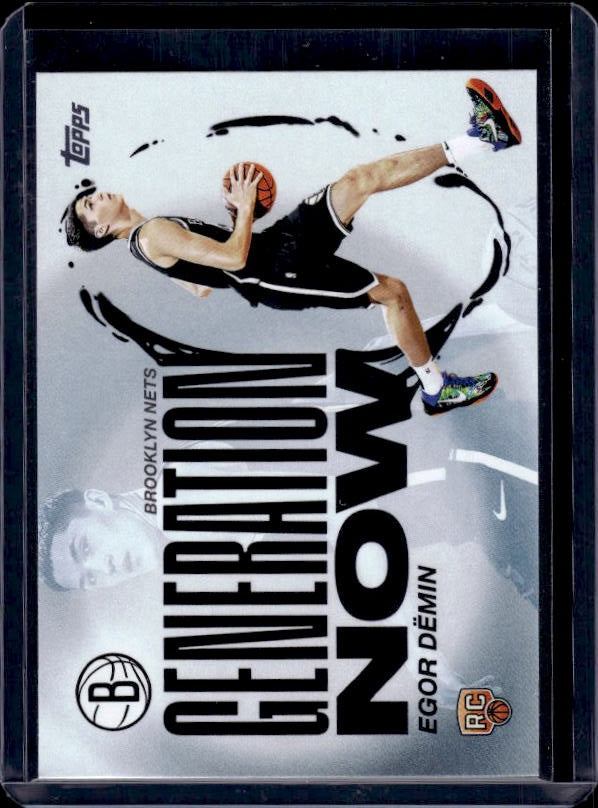 2025-26 Topps #GN-8 Egor Dëmin Generation Now