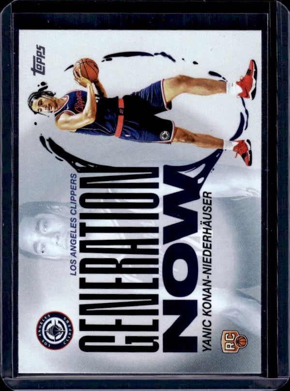 2025-26 Topps #GN-30 Yanic Konan-Niederhäuser Generation Now