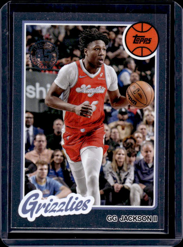 2025-26 Topps #80BK-34 GG Jackson II 1980-81 Topps Basketball