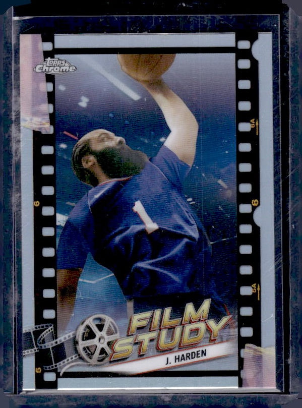 2023-24 Topps Chrome #FS-18 James Harden Film Study