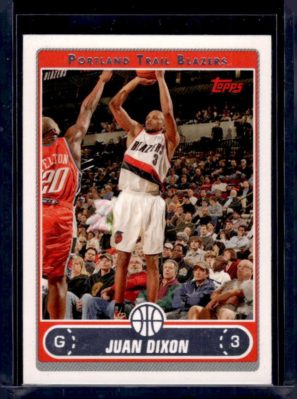2006-07 Topps #163 Juan Dixon