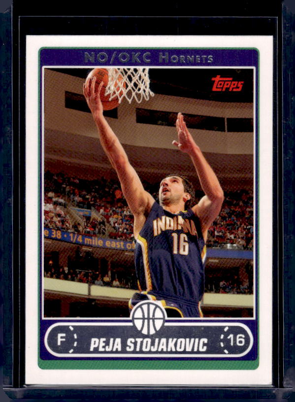 2006-07 Topps #27 Peja Stojakovic
