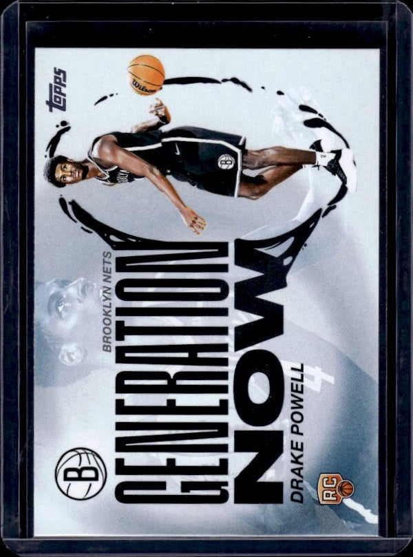 2025-26 Topps #GN-22 Drake Powell Generation Now