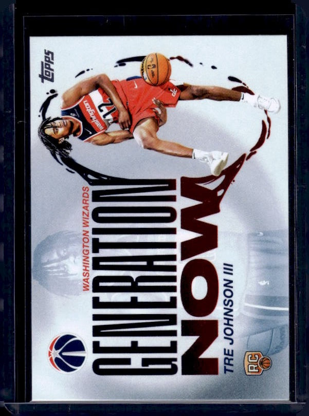 2025-26 Topps #GN-6 Tre Johnson III Generation Now