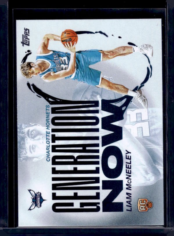 2025-26 Topps #GN-29 Liam McNeeley Generation Now