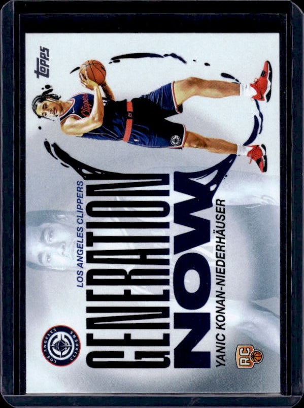 2025-26 Topps #GN-30 Yanic Konan-Niederhäuser Generation Now