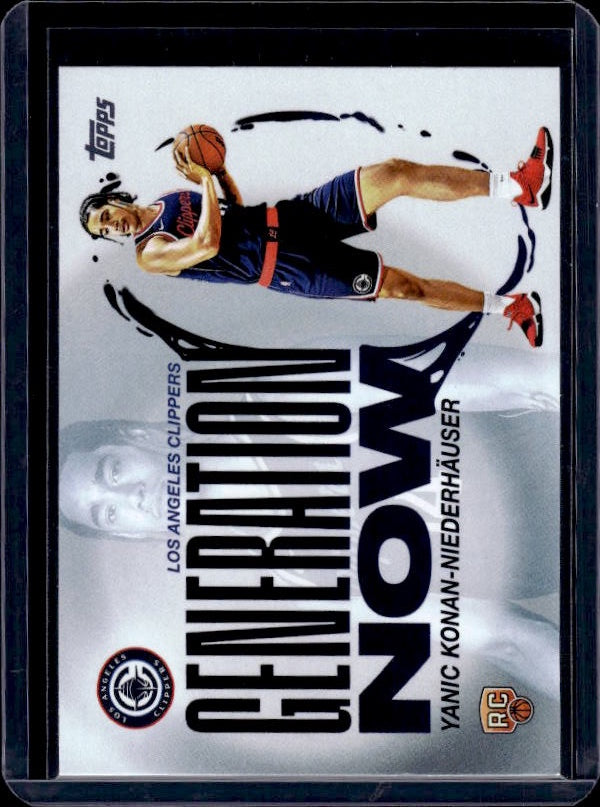 2025-26 Topps #GN-30 Yanic Konan-Niederhäuser Generation Now