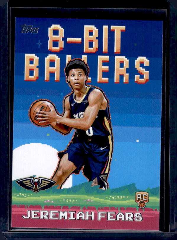 2025-26 Topps #8B-37 Jeremiah Fears 8-Bit Ballers
