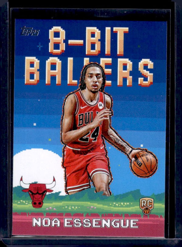 2025-26 Topps #8B-38 Noa Essengue 8-Bit Ballers