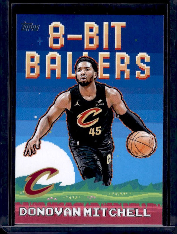 2025-26 Topps #8B-11 Donovan Mitchell 8-Bit Ballers