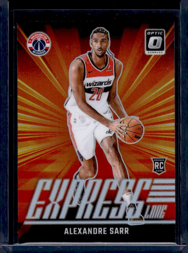 2024-25 Donruss Optic #11 Alexandre Sarr Express Lane Holo