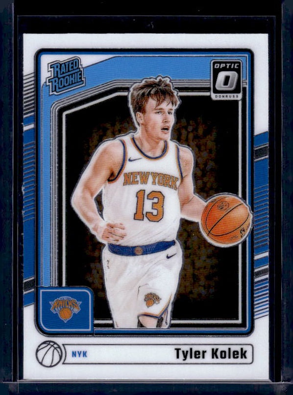 2024-25 Donruss Optic #257 Tyler Kolek