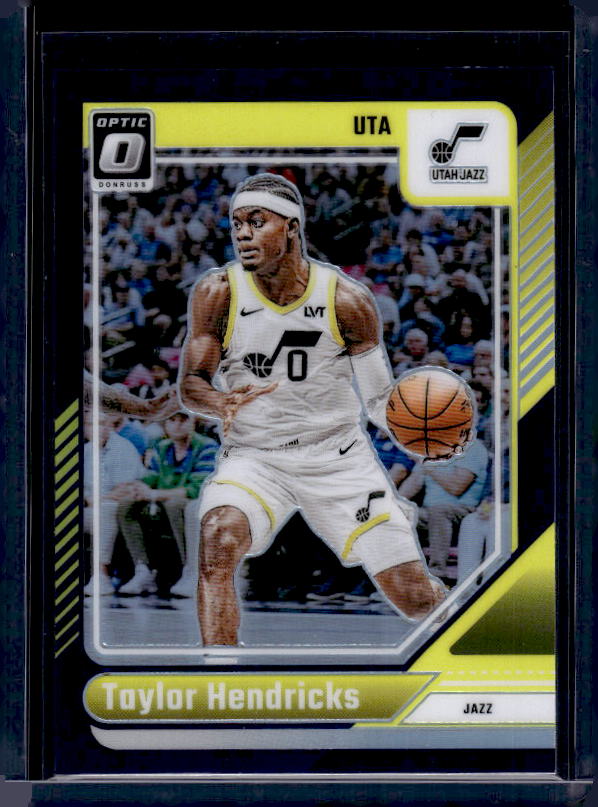 2024-25 Donruss Optic #203 Taylor Hendricks Purple
