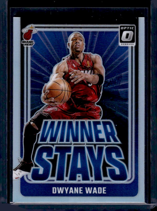 2024-25 Donruss Optic #20 Dwyane Wade Winner Stays Holo