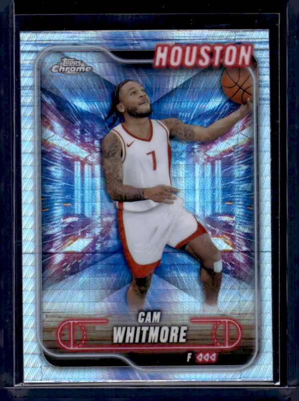 2024-25 Topps Chrome #140 Cam Whitmore Prism Refractor