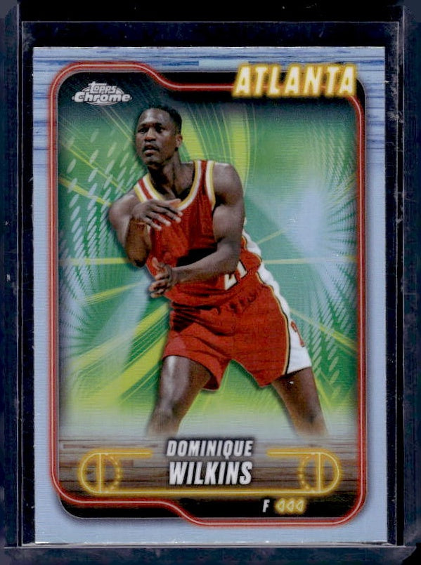 2024-25 Topps Chrome #39 Dominique Wilkins Refractor