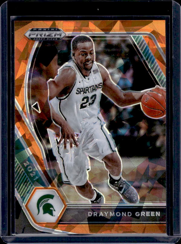 2021 Panini Prizm Draft Picks #73 Draymond Green Orange Ice