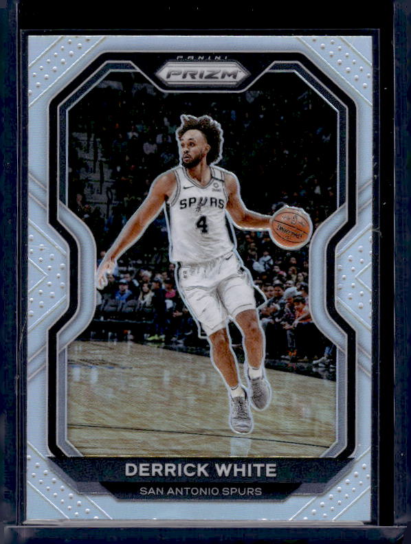 2020-21 Panini Prizm #174 Derrick White Silver Prizms