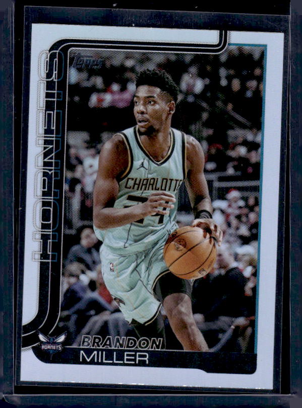 2025-26 Topps #68 Brandon Miller Holo Foil