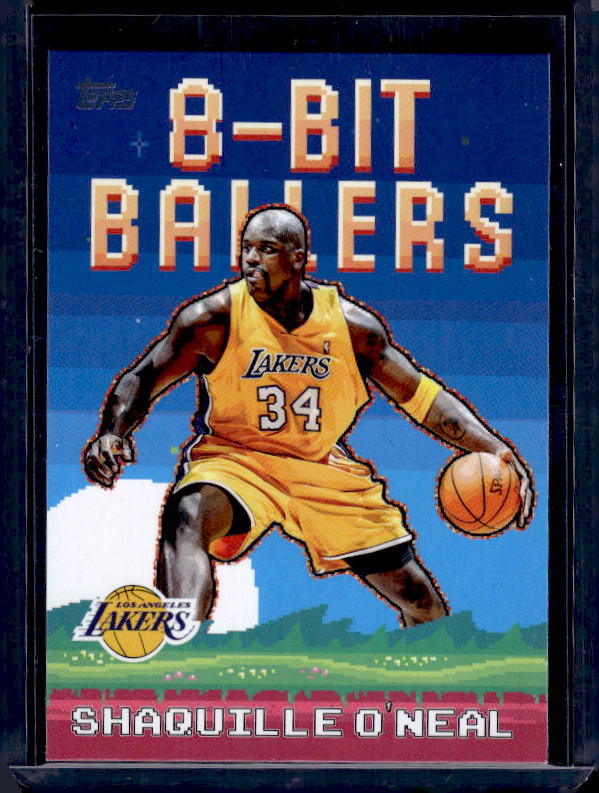 2025-26 Topps #8B-21 Shaquille O'Neal 8-Bit Ballers