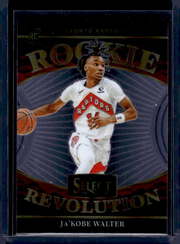 2024-25 Panini Select #1 Ja'Kobe Walter Rookie Revolution