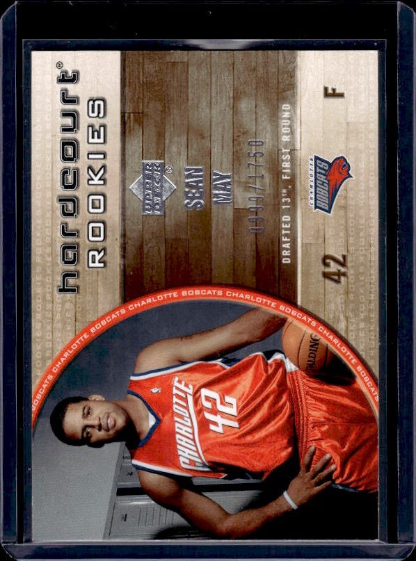 2005-06 Upper Deck Hardcourt #101 Sean May #/1750