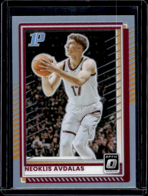 2025-26 Donruss #96 Neoklis Avdalas Optic Holo