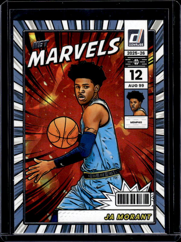 2025-26 Donruss #16 Ja Morant Net Marvels