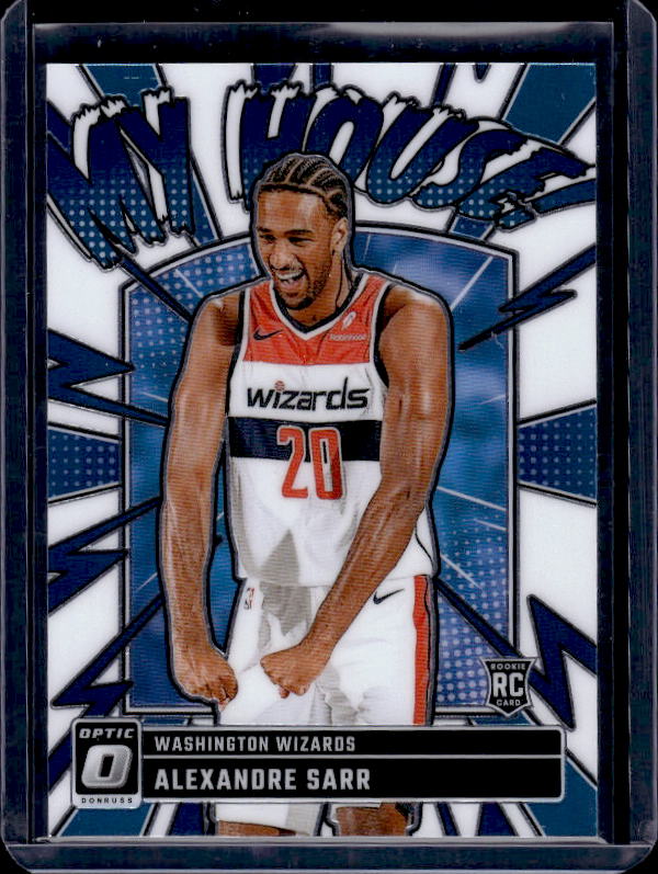 2024-25 Donruss Optic #9 Alexandre Sarr My House