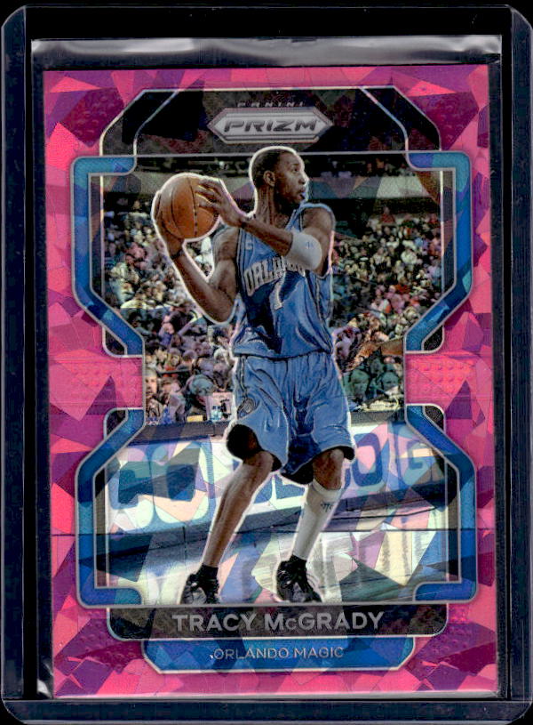 2021-22 Panini Prizm #253 Tracy McGrady Pink Ice