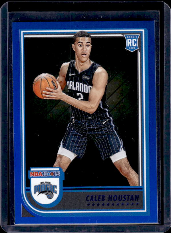 2022-23 Hoops #260 Caleb Houstan Blue