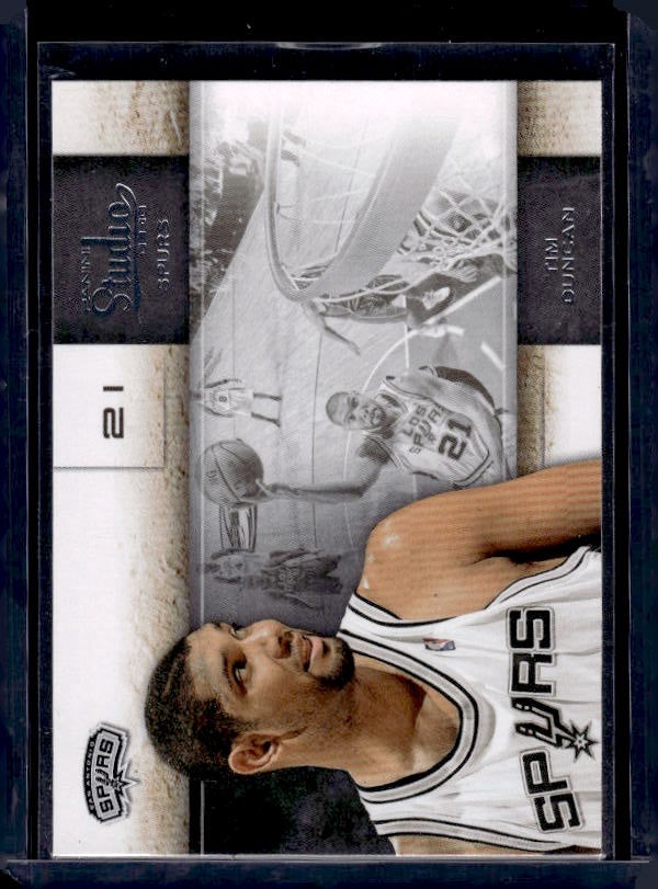 2009-10 Panini Studio #12 Tim Duncan