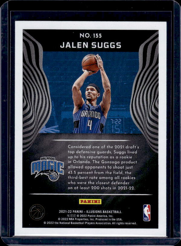 2021-22 Panini Illusions #155 Jalen Suggs