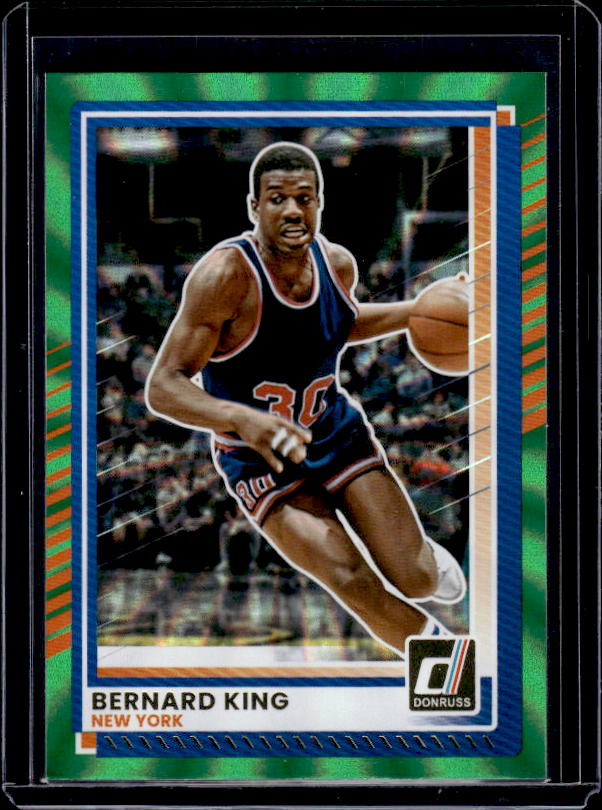 2025-26 Donruss #147 Bernard King Holo Green Laser