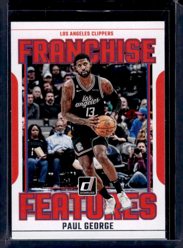 2023-24 Donruss #22 Paul George Franchise Features
