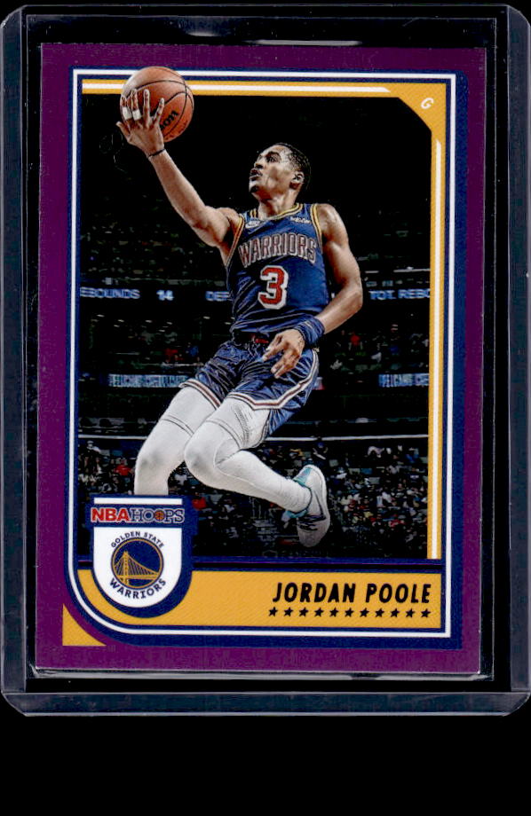 2022-23 Hoops #226 Jordan Poole Purple