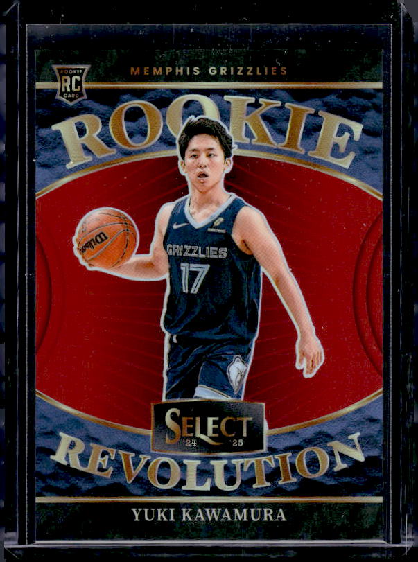 2024-25 Panini Select #20 Yuki Kawamura Rookie Revolution Red Prizms