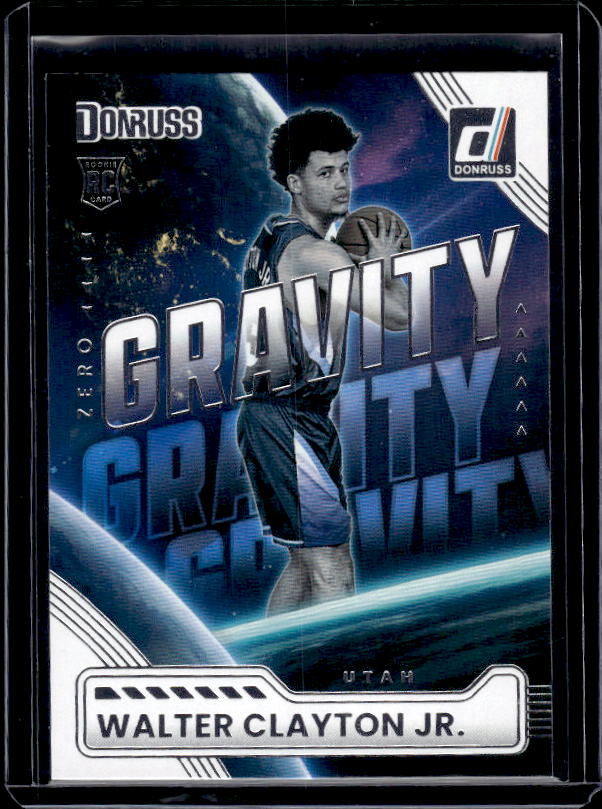 2025-26 Donruss #9 Walter Clayton Jr. Zero Gravity
