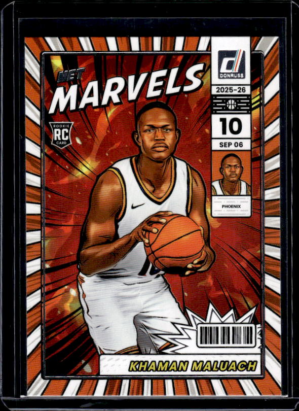 2025-26 Donruss #17 Khaman Maluach Net Marvels