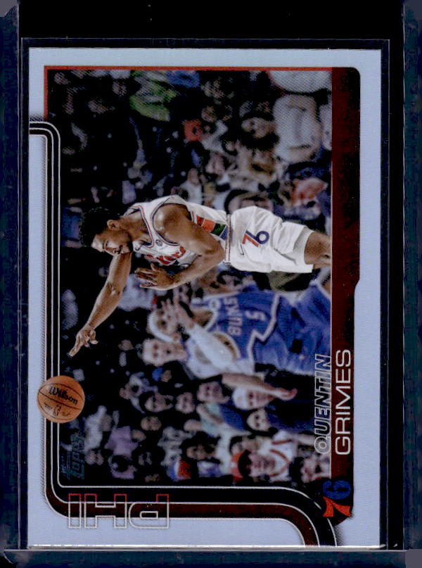 2025-26 Topps #25 Quentin Grimes Holo Foil