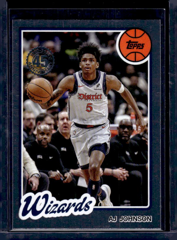 2025-26 Topps #80BK-18 AJ Johnson 1980-81 Topps Basketball