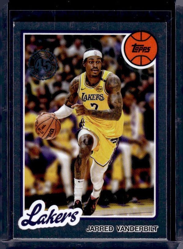 2025-26 Topps #80BK-50 Jarred Vanderbilt 1980-81 Topps Basketball