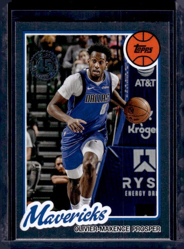 2025-26 Topps #80BK-47 Olivier-Maxence Prosper 1980-81 Topps Basketball